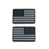 PVC American Flag Morale Patch Set