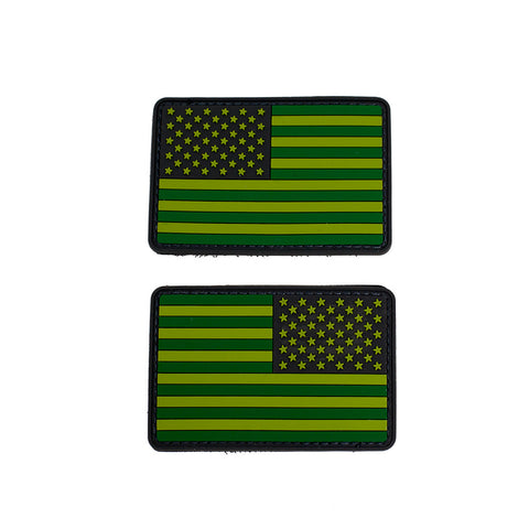 PVC American Flag Morale Patch Set – Vartac