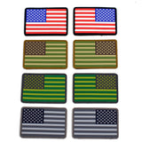 PVC American Flag Morale Patch Set